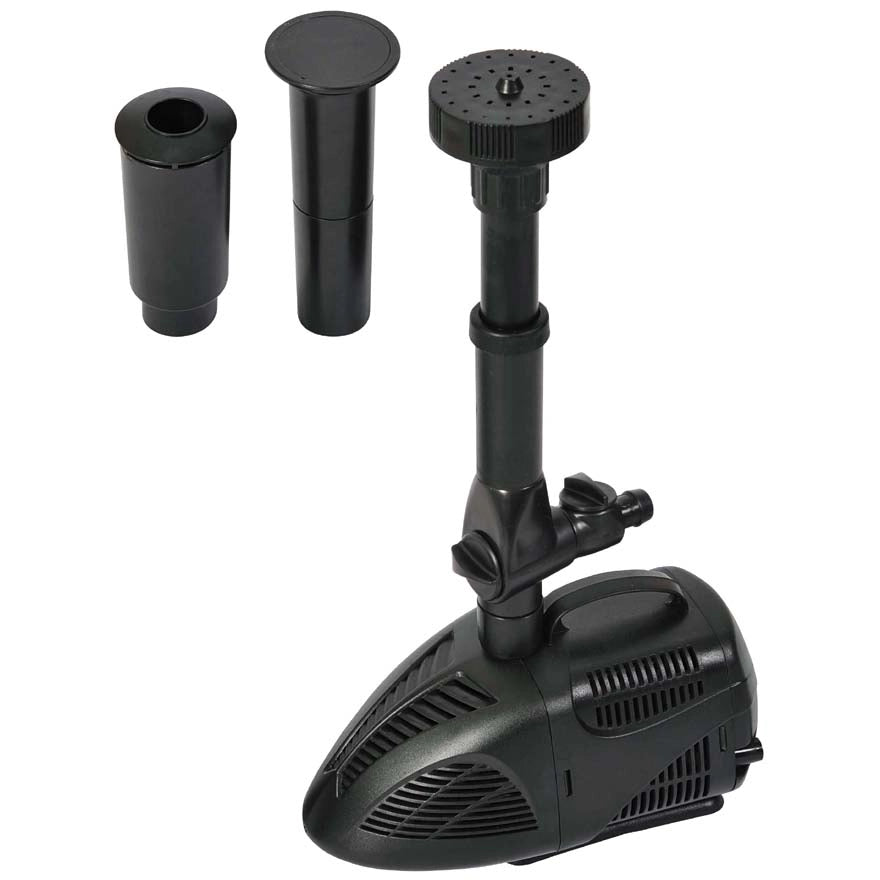 Pompa per Fontana Laghetto Giochi Acqua Deviatore VX 1500 2000 4000 Verdemax Serie: VX 1500
