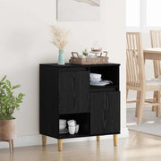 Credenza Rovere nero 35 x 60 x 70 cm Legno multistrato