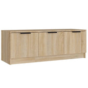 Mobile TV multimediale mensola TV credenza mobile TV sala da pranzo soggiorno camera da letto rovere Sonoma 102 x 35 x 36,5 cm legno ingegnerizzato marrone 02_0027435