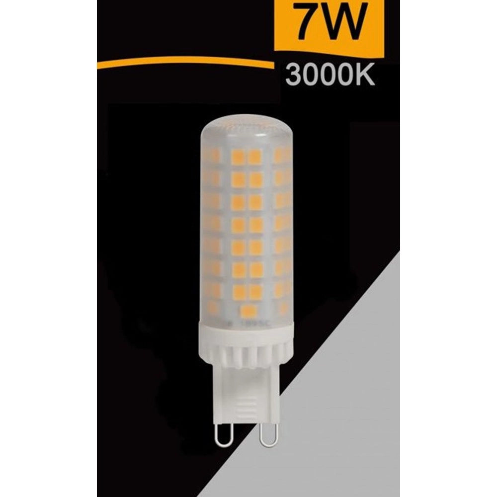 Trade Shop - Lampadina Tubolare Led G9 7 Watt 770lm Luce 4000k 3000k 6500k Sparac-g9-7w-ce2-n -