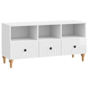 Mobile TV-Credenza per TV Bianco Lucido 102 x 34,5 x 50 cm Legno ingegnerizzato 293699