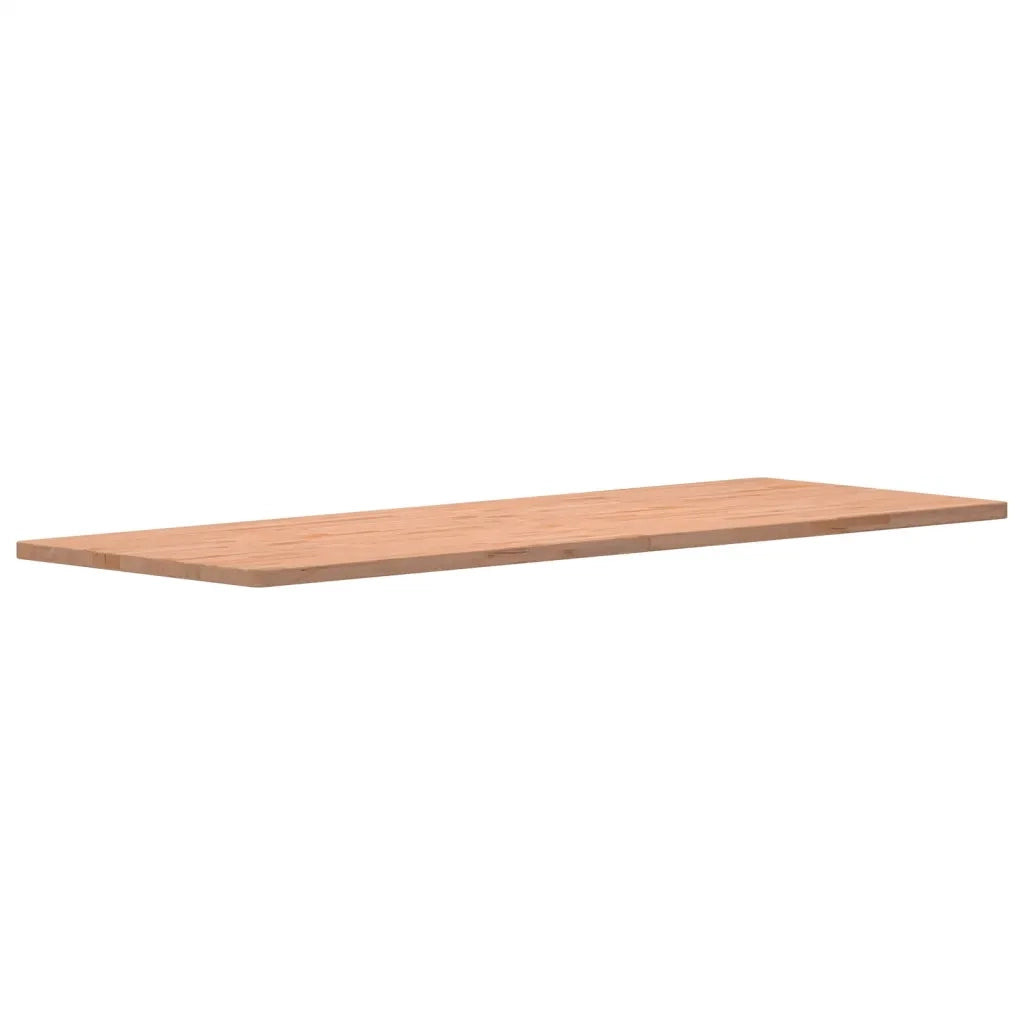 Piano Scrivania 150x55x2,5 cm in Legno Massello di Faggio 356095
