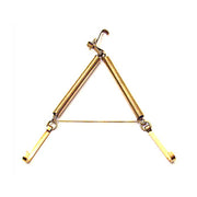 BL APPENDIPIATTI A MOLLA OTTONATO 12X16 CM (PZ.2)