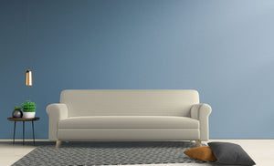 Copridivano Elasticizzato 1 Posto in Poliestere Leslie Panna