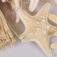 Set 60 Stelle Bianche in Rete H 7 cm