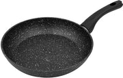 Piastra antiaderente in alluminio - 24 cm - Zwart - Ideale per diverse preparazioni - Adatta per gas, induzione...