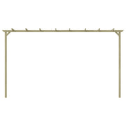 Pergola da Giardino Legno di Pino Impregnato 360x200x60 cm 44924