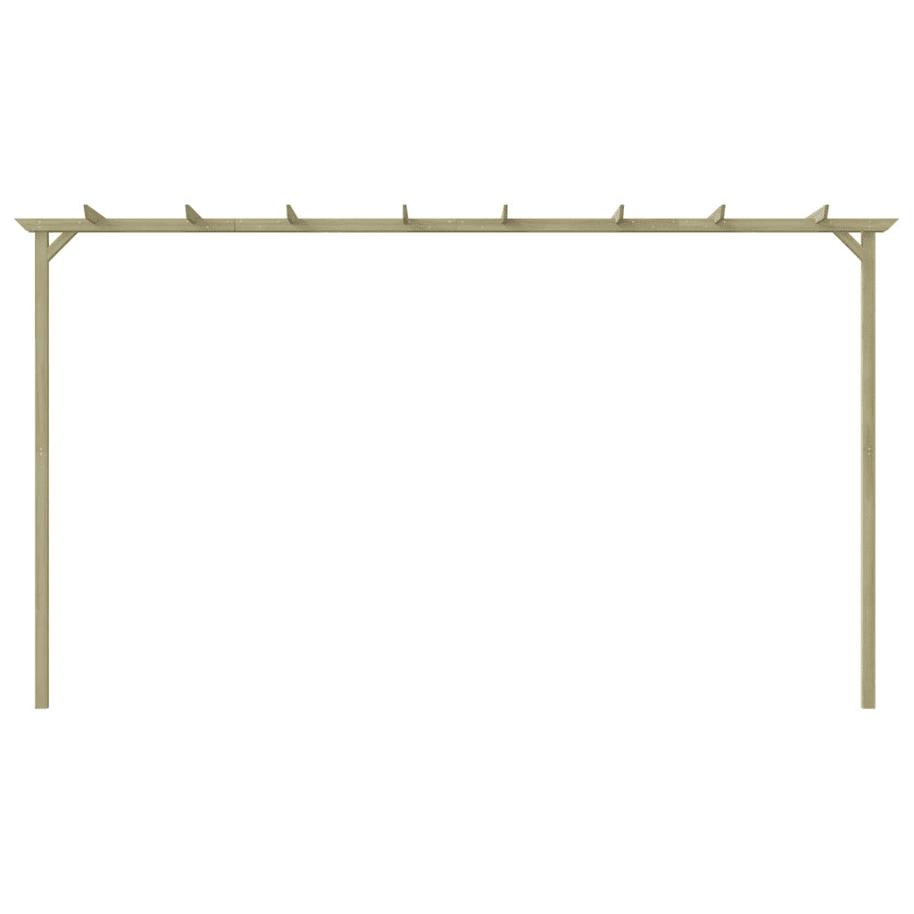 Pergola da Giardino Legno di Pino Impregnato 360x200x60 cm 44924