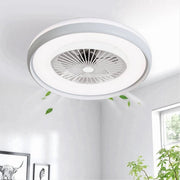 Trade Shop - Plafoniera Led 62 W Ventilatore Dimmerabile Telecomando 3 Colorazioni Luce 60006 -