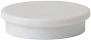 Magnetici per Tavolo Bianco 30 mm Bianchi 3 x 3 cm 10 pezzi