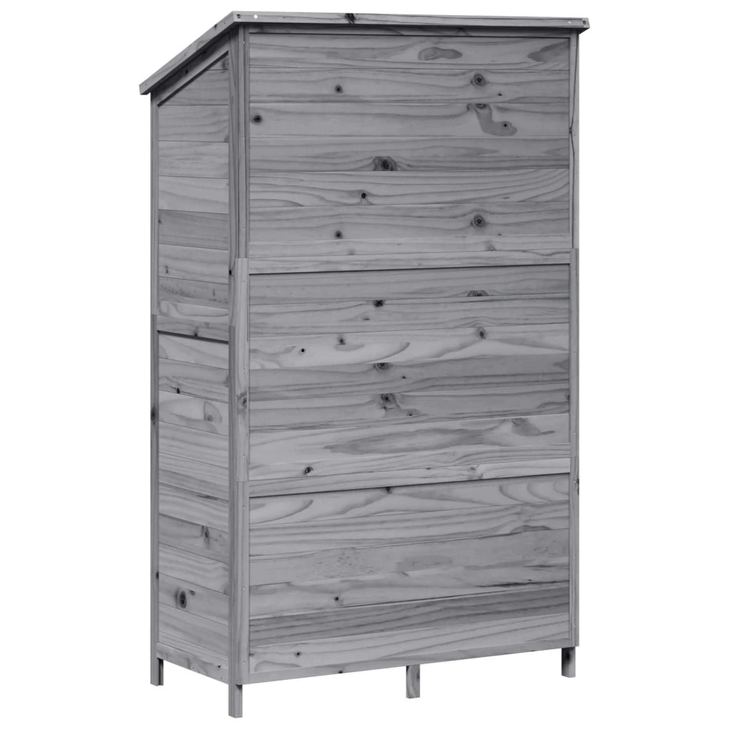 Capanno da Giardino Grigio 106,5 x 56 x 176 cm CFW6695368