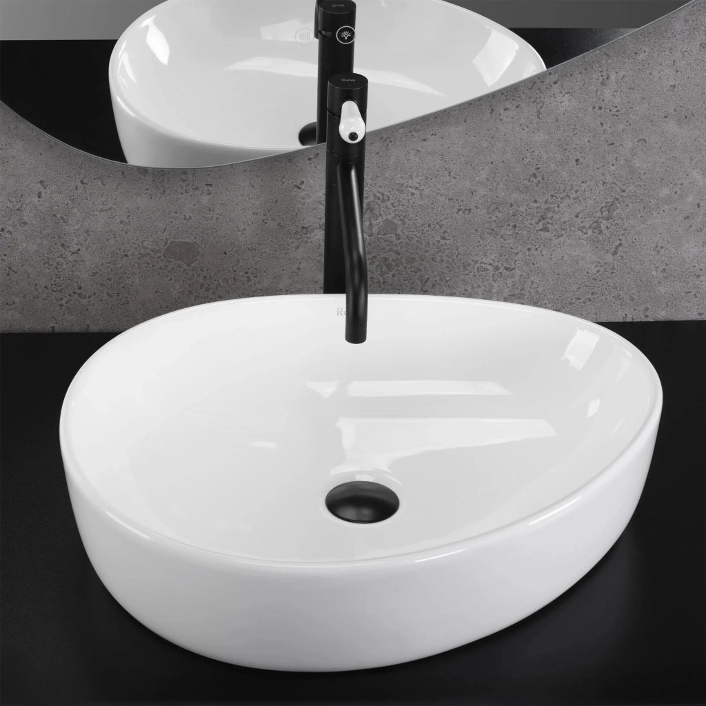 Lavabo Da Appoggio Rea Vanila