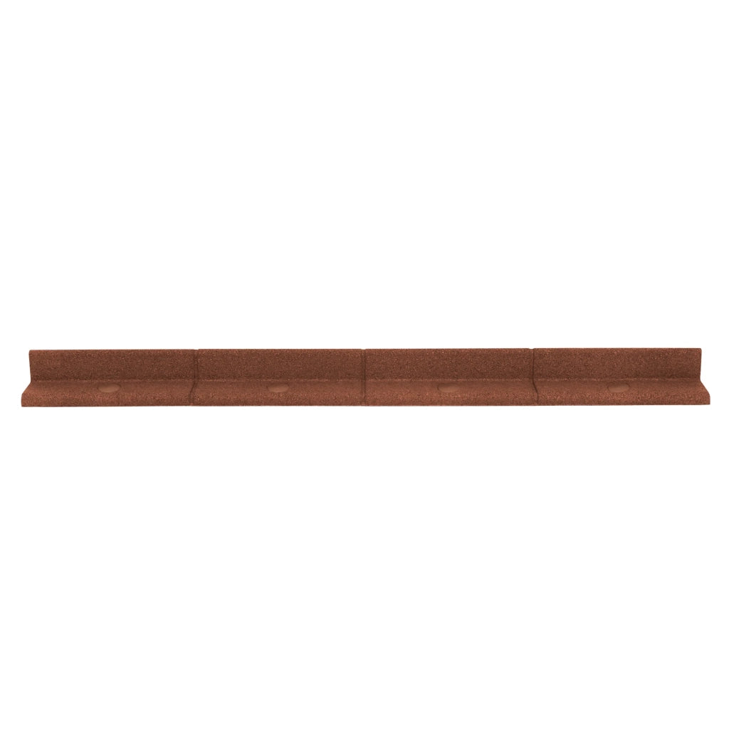 Bordura Giardino Flessibile 6x1,2m Terracotta Prato Aiuole Sentieri