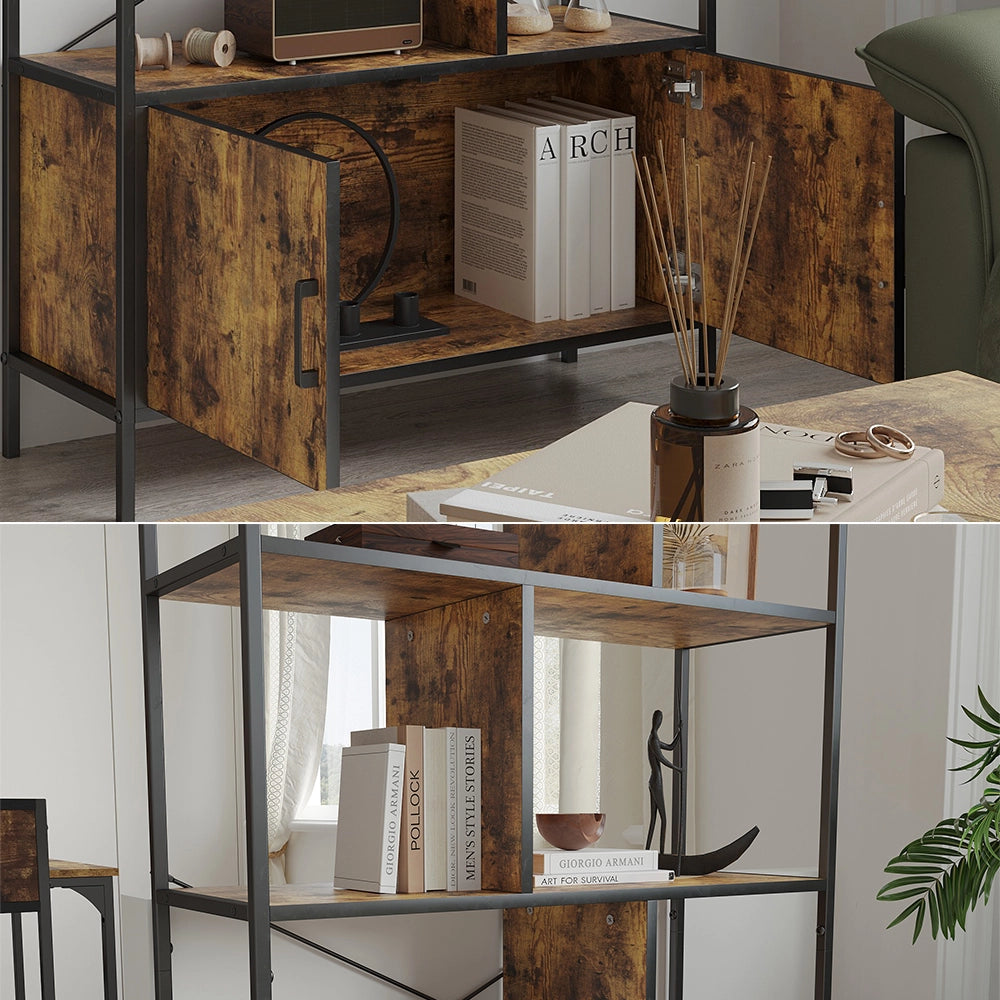 Vicco Divisorio per ambienti Rovere rustico 80 x 146.5 cm con 2 porte