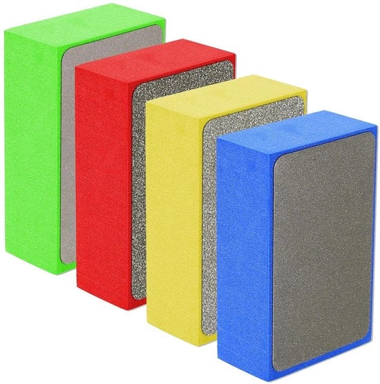 4 set di spazzole a diamante per levigare e affilare marmo, granito, vetro e pietre.