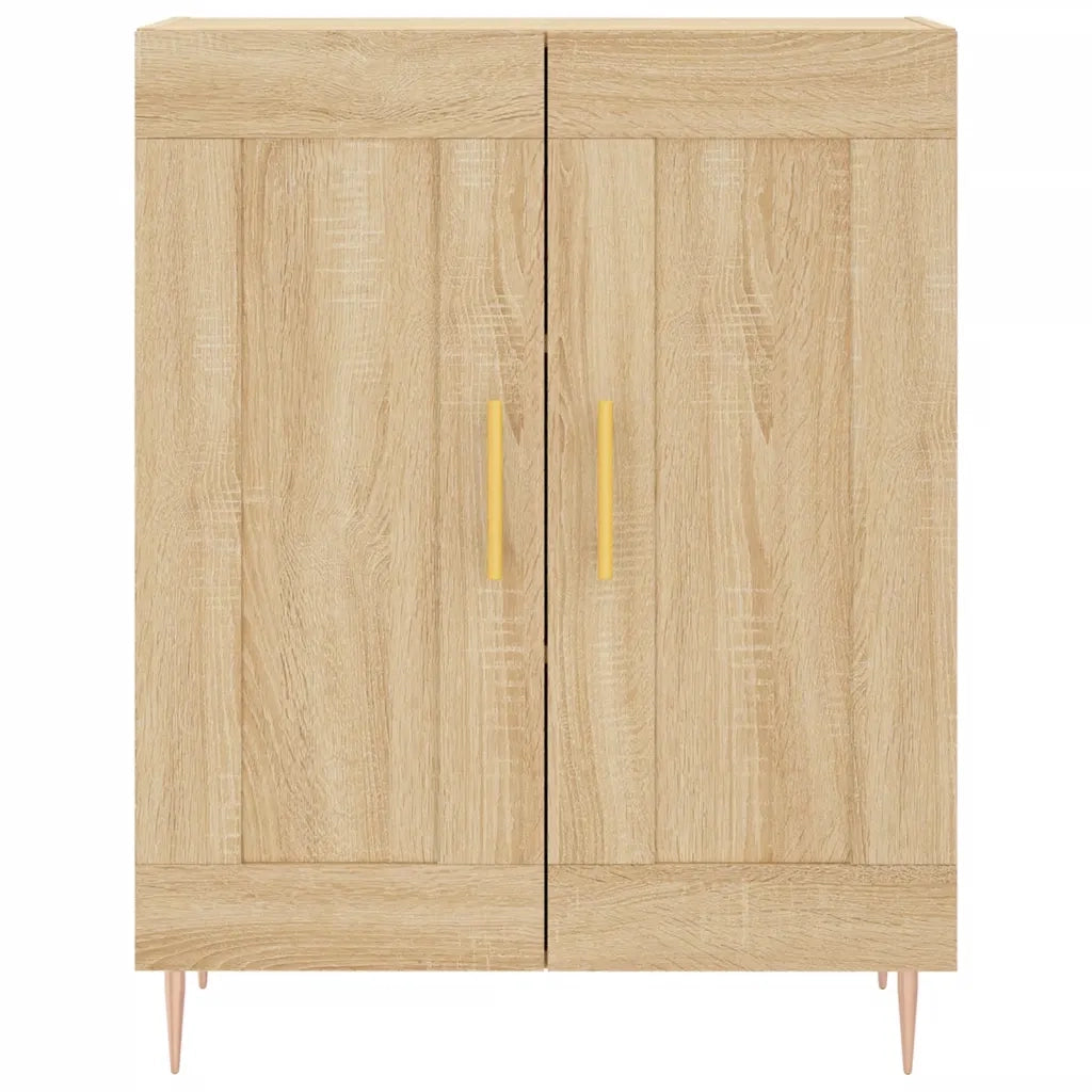 vidaXL Credenza Rovere Sonoma 69,5x34x180 cm in Legno Multistrato