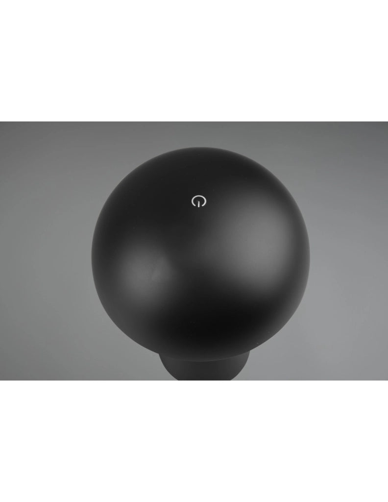 Lumetto Fungo Lennon Led IP44 Nero USB Trio Lighting