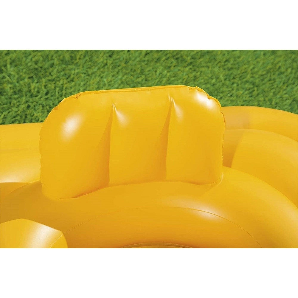 Trade Shop - Salvagente Gonfiabile A Mutandina Quadrato Swim Safe Abc Step A 76 X 76 Cm 32050 -