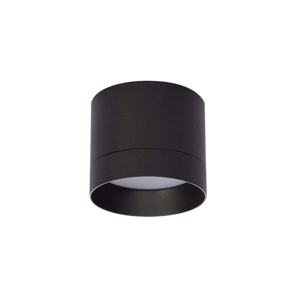Spot soffitto nero moderno Ø8,2cm GX53 7W Kendal LP