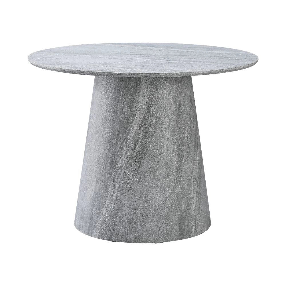 Tavolo rotondo Ben100 colore cemento 100x100x75.5H