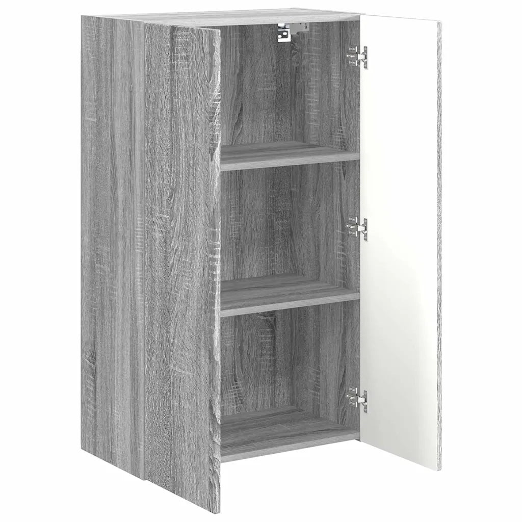 Mobile TV da parete Grigio Sonoma 59,5 x 31 x 100 cm 892375