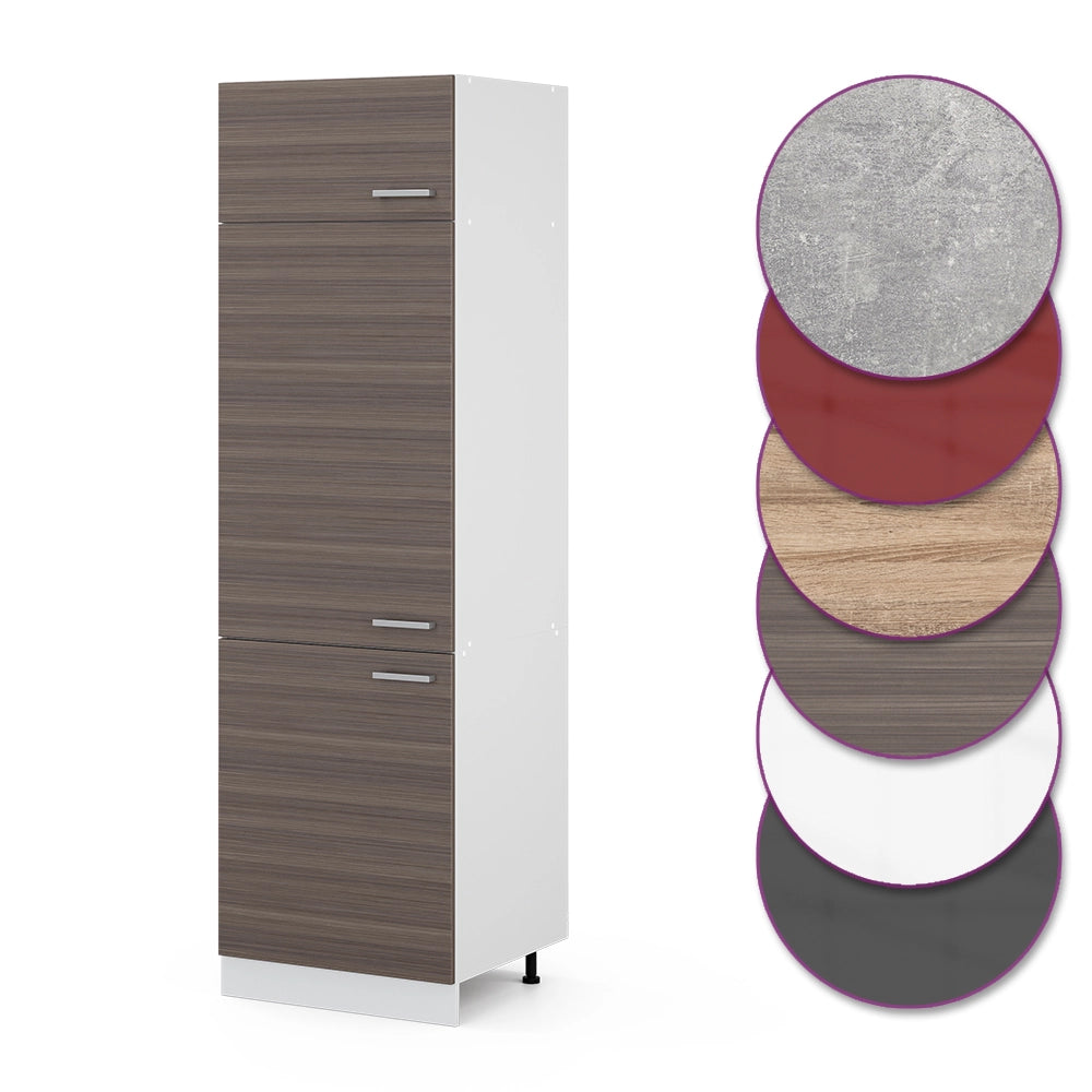 Vicco Armadio frigorifero Grigio 60 cm