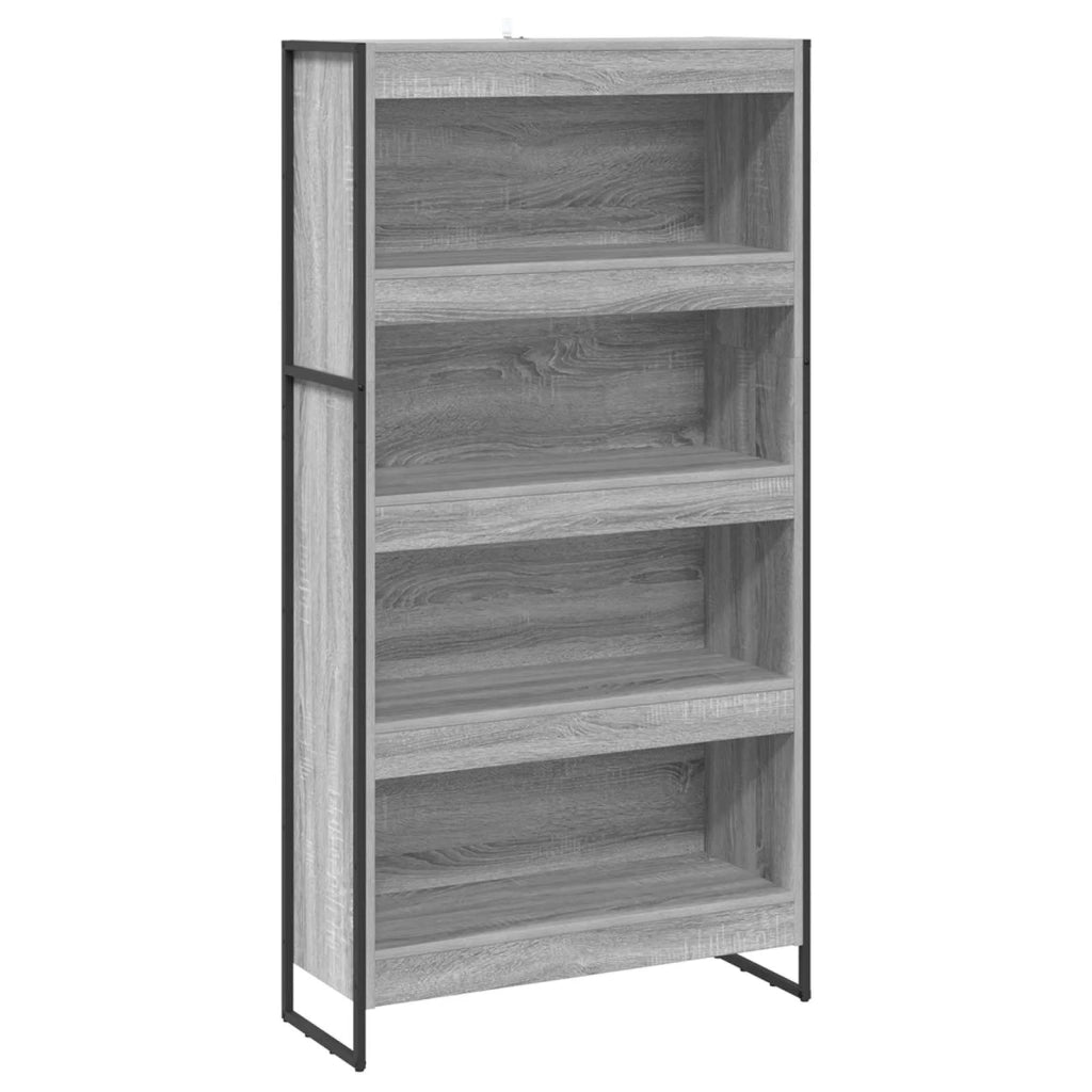 Armadio per Libri 2 pcs Grigio Sonoma 80 x 30 x 155 cm 3403007