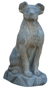 Biscottini Statua in pietra L45xPR55XH100 raffigurante border Offerta Speciale Qualità
