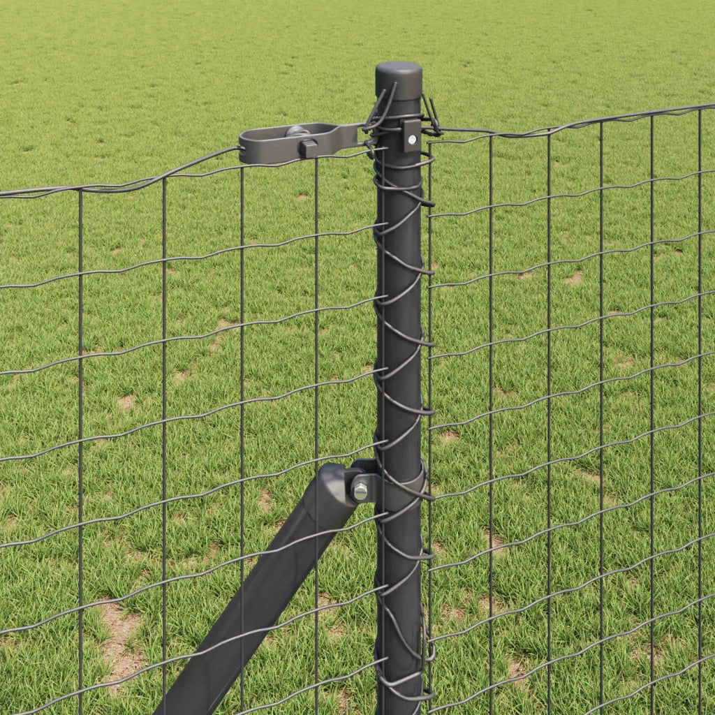 Palo della recinzione 12 pz Grigio CFW9958207