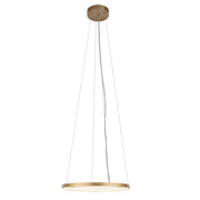 Lampada sospensione AGARI anello Ø57 oro LED 35W Shilo