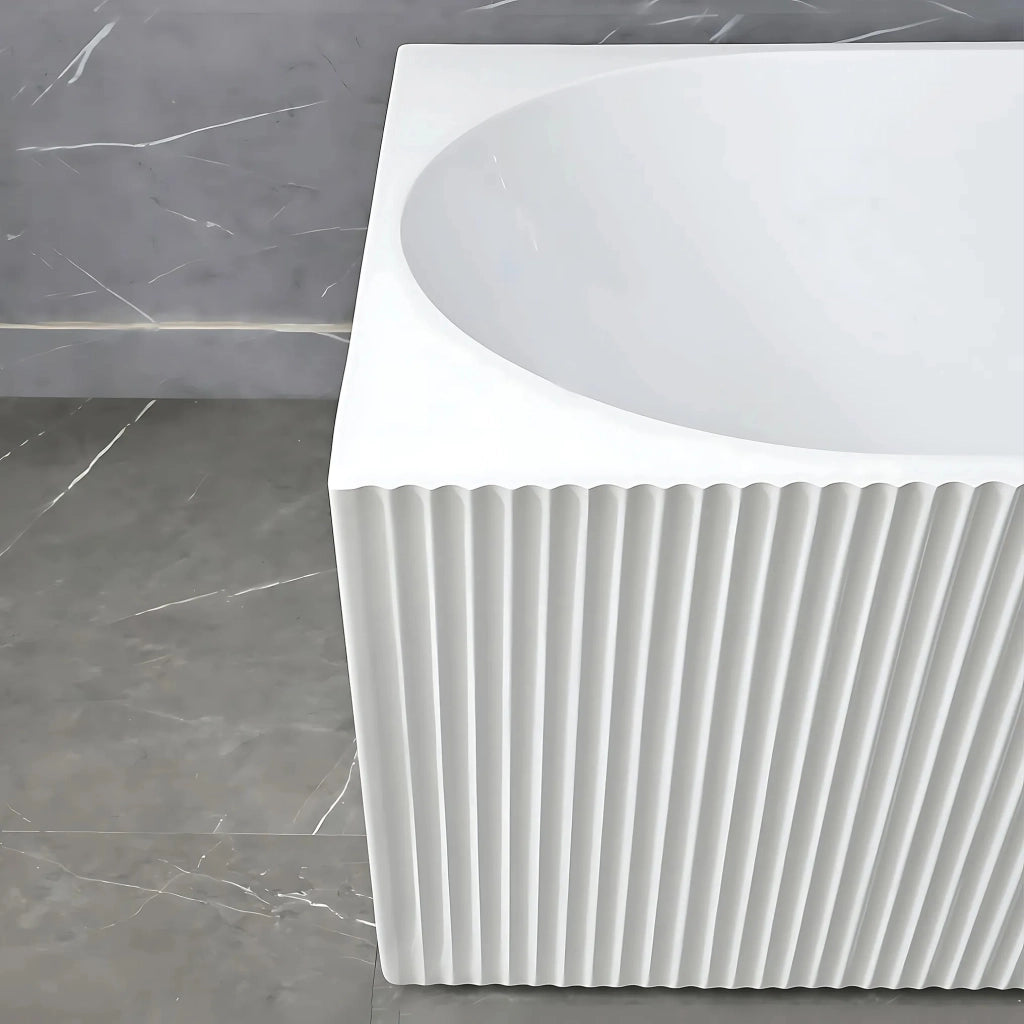 Vasca Bagno Wenus Sinistra 170cm Copritappo rame spazzolato