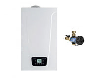 Caldaia a Condensazione Baxi DuoTec Compact E 24 kW Metano/Gpl con Kit Scarico Fumi e Defangatore