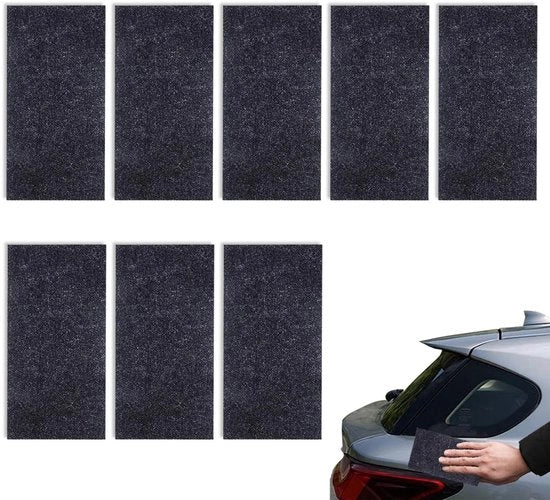 Pulitore per vetrine 8 pezzi - Asciugamano a nanotecnologia - Multifunzionale - Rimuove macchie d'acqua - Rimuove graffi superficiali - Facile da utilizzare - Asciugamano auto pulente