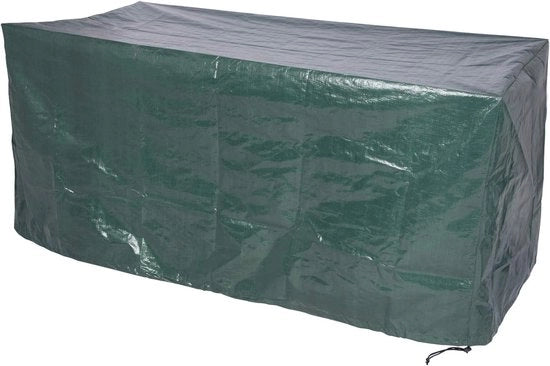 Copertura protettiva per mobili da giardino - resistente all'elemento - 1 pezzo - verde - materiale PE - 193x136x88cm