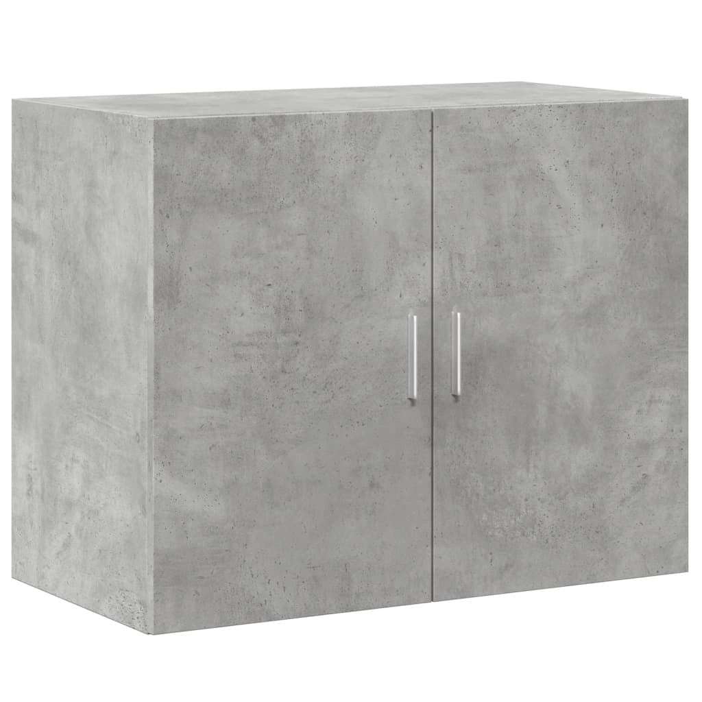 Credenza buffet cassettiera mobile contenitore organizer cucina soggiorno soggiorno alto 80 x 42,5 x 249 cm derivati ​​del legno grigio 02_0034723