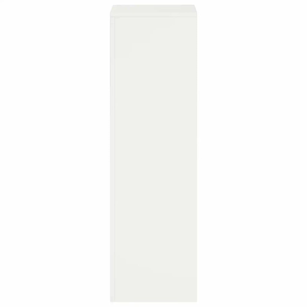 Supporto per piante 2 pcs Bianco 30 x 30 x 100 cm Acciaio 8012505