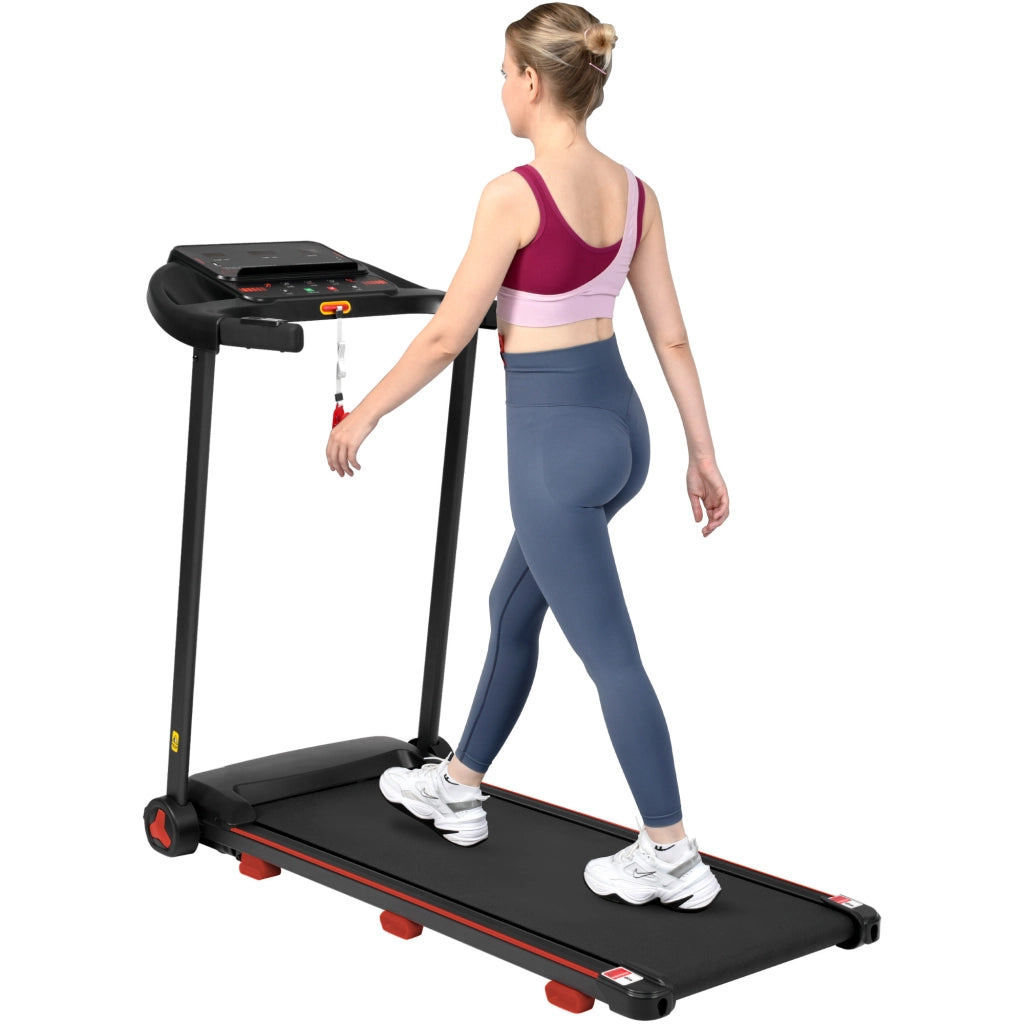 Tapis Roulant Pieghevole 3,0 HP fino a 14 km/h con Inclinazione 8%, Bluetooth e Portata 120 kg