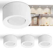 ZMH Lampada da soffitto faretto moderno GU10 bianco per cucina soggiorno