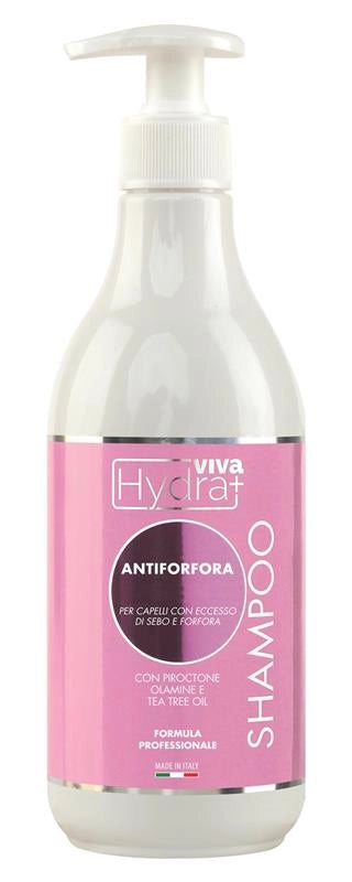 HYDRA VIVA SHAMPOO ANTIFORFORA PER CAPELLI CON ECCESSO DI SEBO CON PROCTONE CALMANTE 500 ML