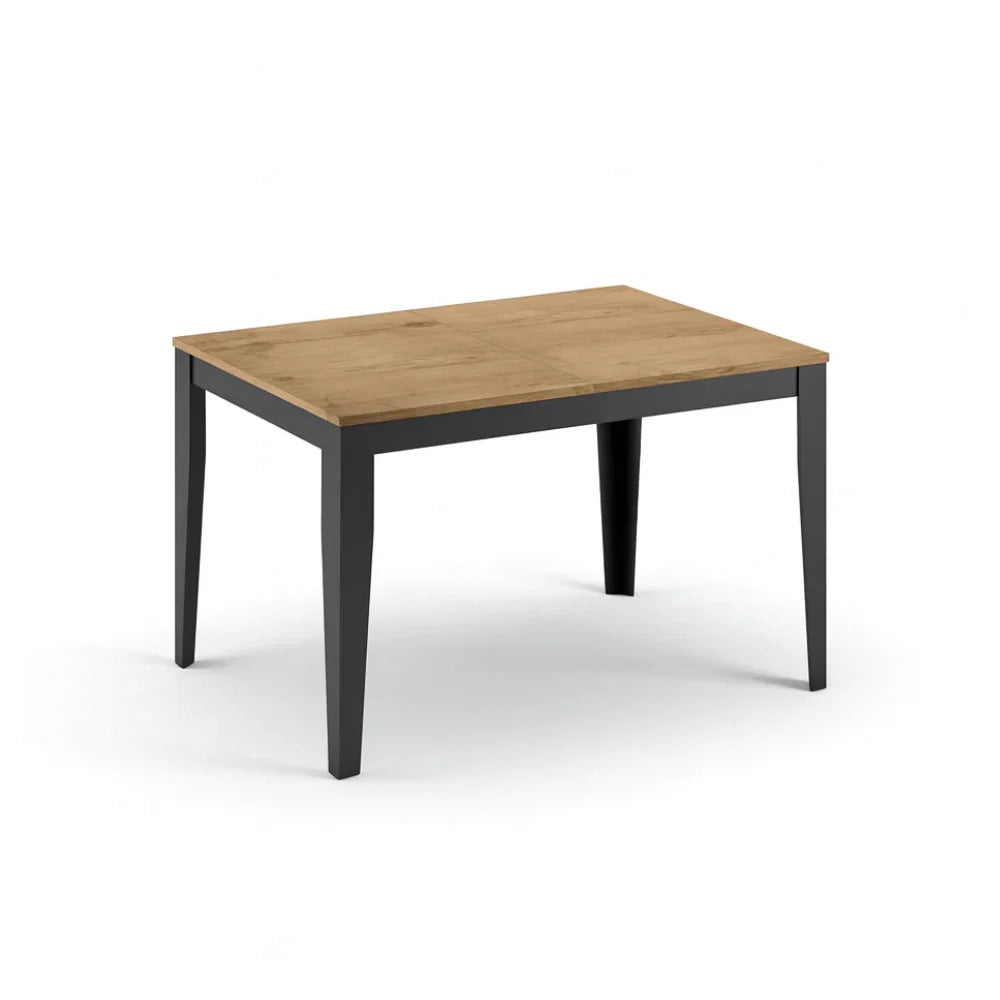 Tavolo da pranzo allungabile effetto rovere naturale naturale Moon 156-316x90 cm fino a 12 posti Made in Italy | Duzzle