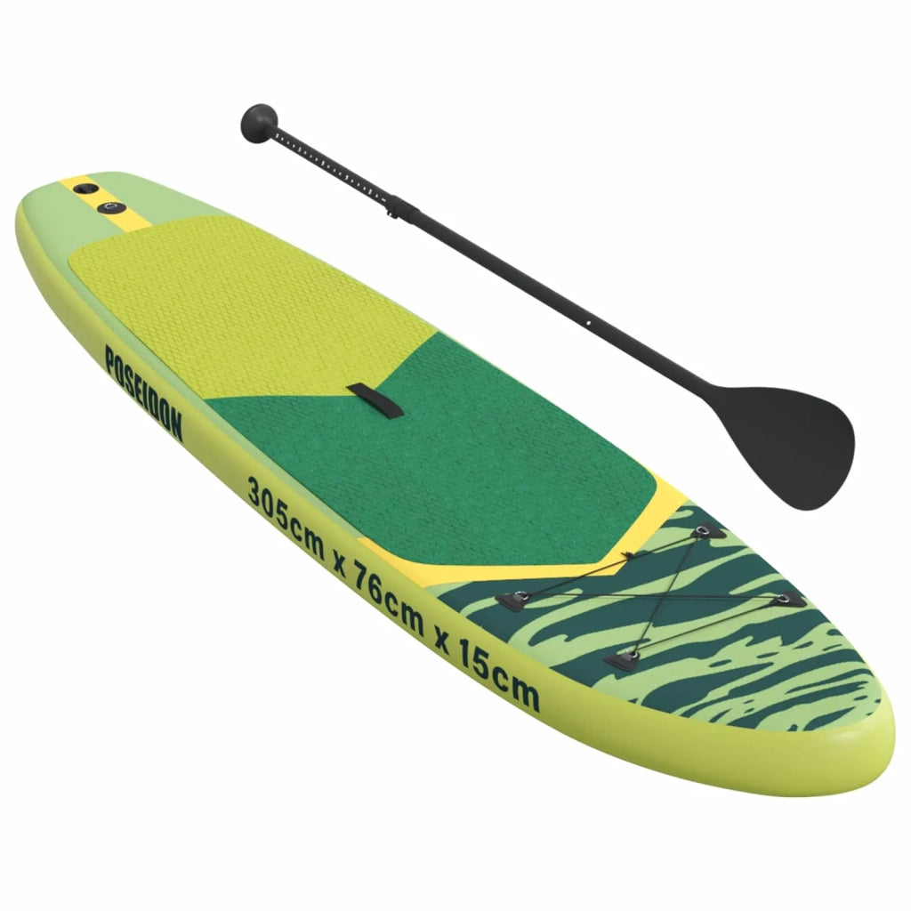 Tavola da Paddle Gonfiabile POSEIDON 305 x 76 x 15 cm Verde per 42039114