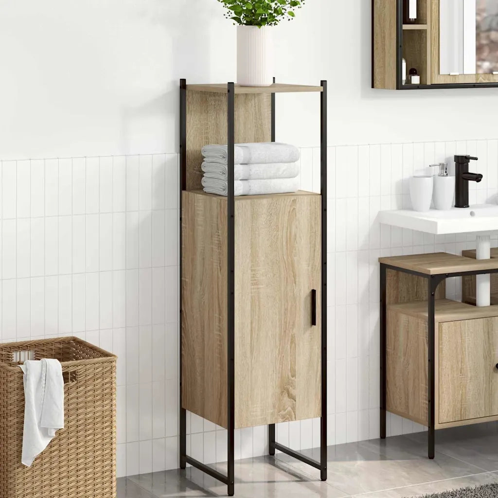 Mobile da Bagno Beige 33 x 33 x 120,5 cm Legno multistrato 868043