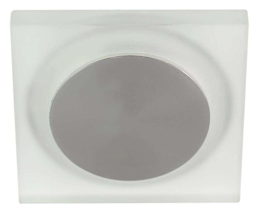 Faretto da incasso LED 1W quadrato vetro satinato Candellux