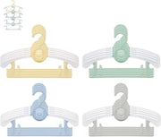 20 hanger per bambino, stivalevole, grucche in forma di orso, antiscivolo, hanger spaziale per bambino (4 colori)