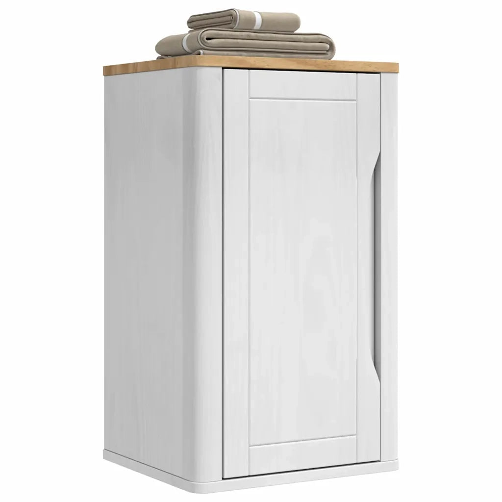 Armadio da bagno a muro con porta FLORO Bianco 35 x 30 x 60 cm 42011236