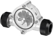 Indicatore di flusso di acqua debietmetro 8 Impeller per sistema di raffreddamento PC con G1/4 pollici di vite 

Nota: ho mantenuto il modello e le specifiche tecniche, come richiesto.