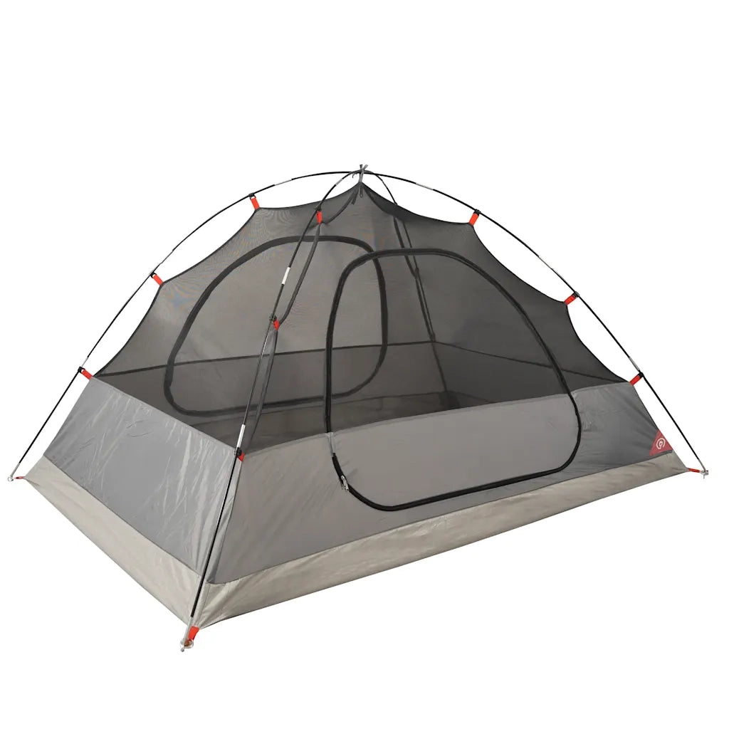 Tenda da Campeggio a Cupola 2 Persone Arancione Impermeabile