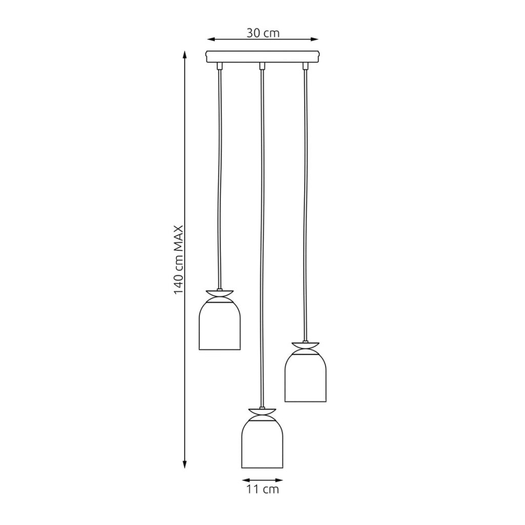 Lampada a sospensione Target in acciaio bianco e oro
