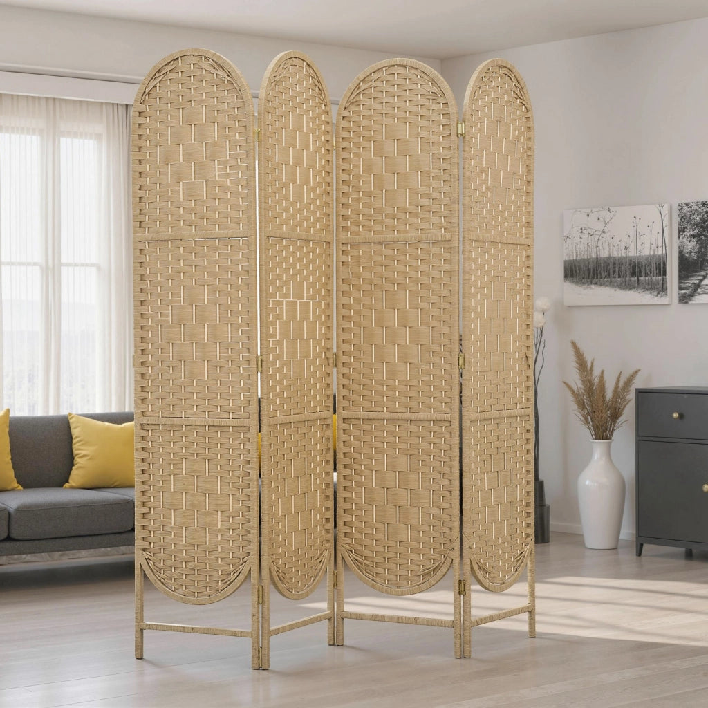 Libreria Divisorio 4 Ante Pieghevole ¨C Zephmum ¨C Legno 160x170 cm