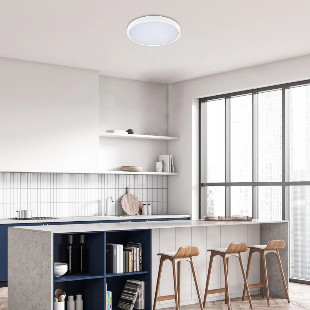 Plafoniera LED Alenzo Rabalux Ø42 36W IP44 telecomando